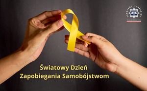 plakat dotyczący światowego dnia zapobiegania samobójstwom.