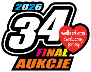 Logo aukcji 34 finału WOŚP.