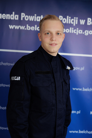 Portret policjanta.