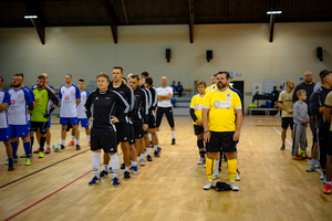 Turniej o Puchar Komendanta Powiatowego Policji w Bełchatowie na hali widowiskowo-sportowej.