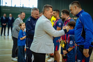 Turniej o Puchar Komendanta Powiatowego Policji w Bełchatowie na hali widowiskowo-sportowej.