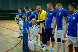 Turniej o Puchar Komendanta Powiatowego Policji w Bełchatowie na hali widowiskowo-sportowej.